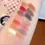 Miniatura: Paleta de sombras com 30 cores, fosca e com brilho, com pincel, de longa duraçã