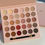 Miniatura: Paleta de sombras com 30 cores, fosca e com brilho, com pincel, de longa duraçã
