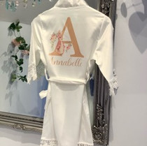 Satin Dressing Gown