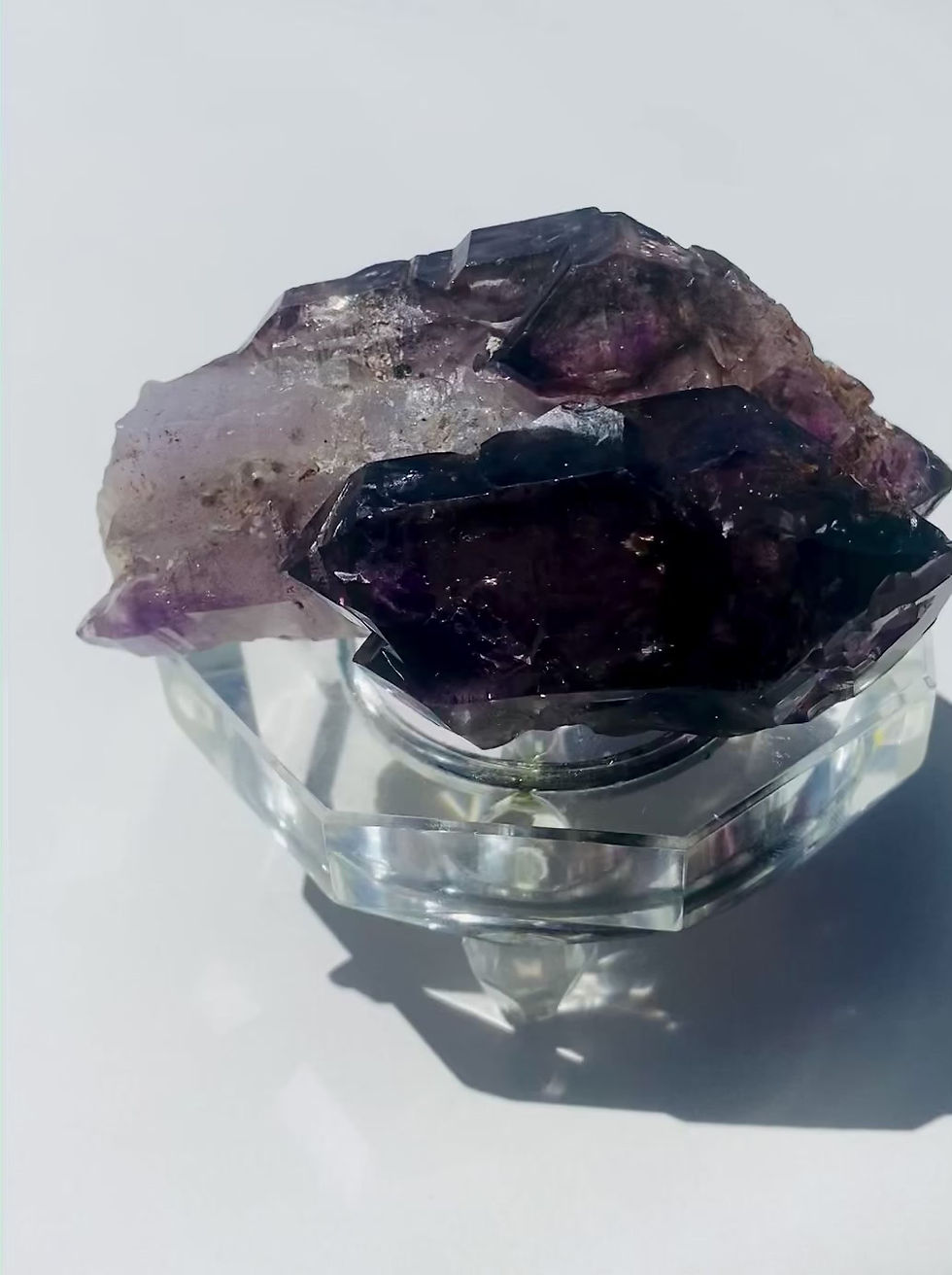 Thumbnail: Elestial Smokey Amethyst Scepter