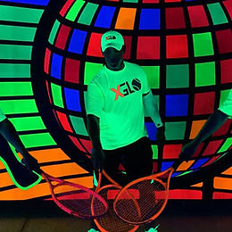 Night Tennis Party: XGLO Tennis