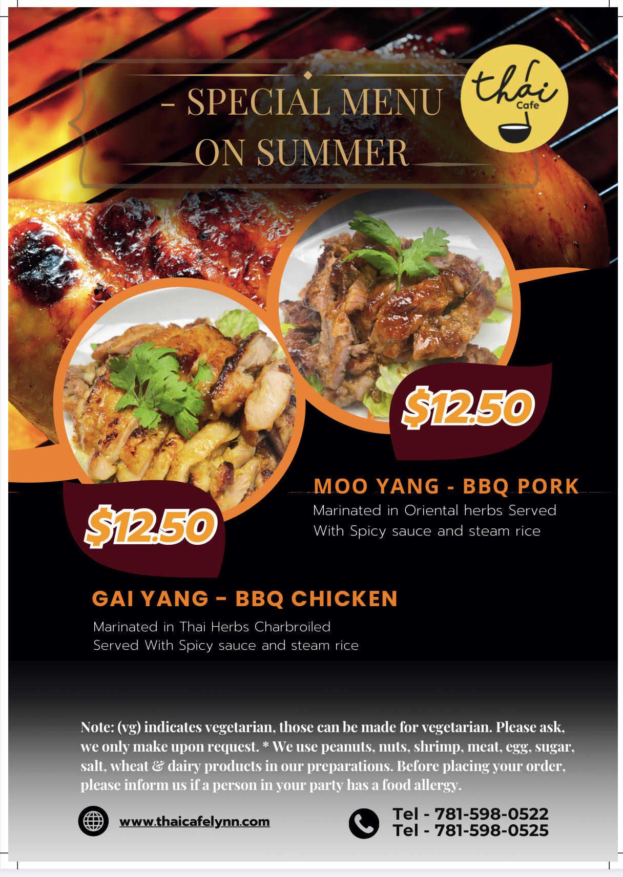 Arranged Food and Objects