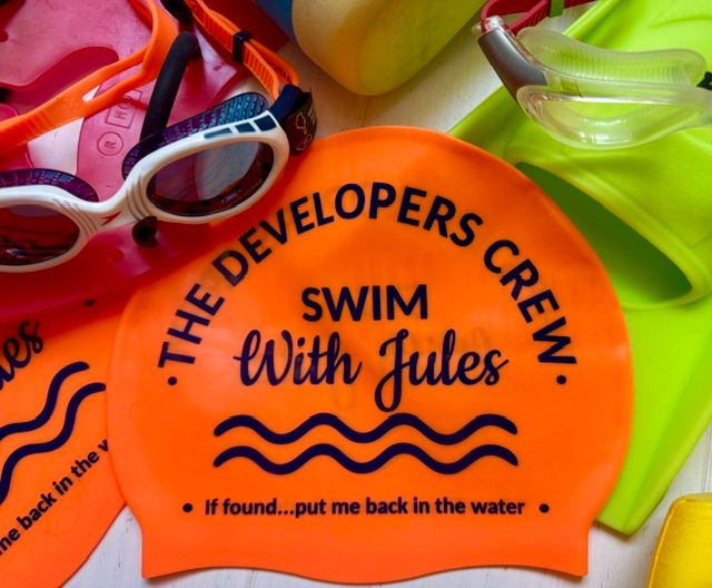 Thumbnail: With Jules Swim Hat
