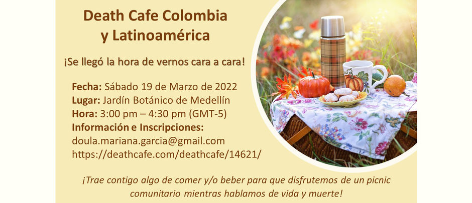 Death Cafe Colombia y Latinoamérica (19/03/22)