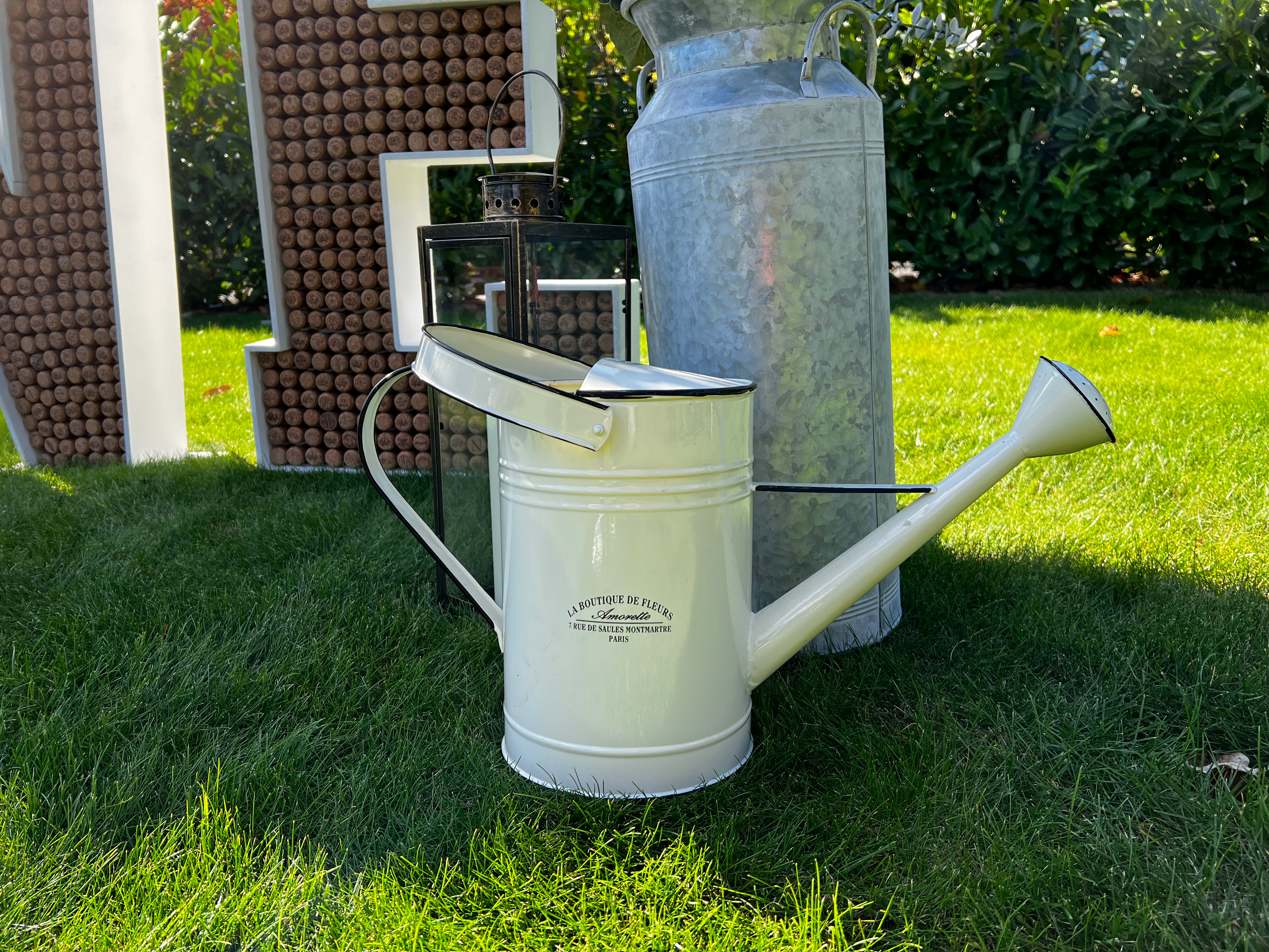 Vintage French watering can