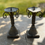 Thumbnail: Pair of gothic style candlesticks