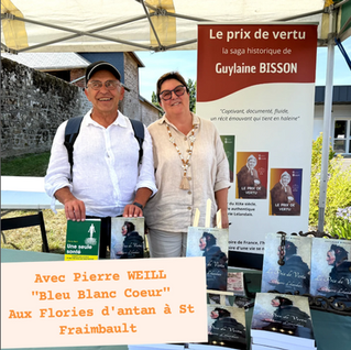 Rencontre avec Pierre WEILL, fondateur de "BLEU-BLANC-COEUR",à ST FRAIMBAULT LE 15 août 2025