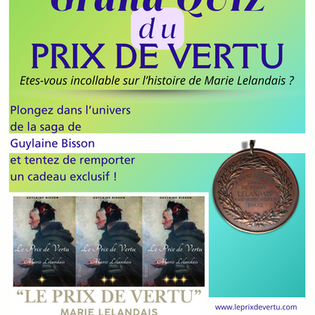 LE GRAND QUIZ du PRIX DE VERTU