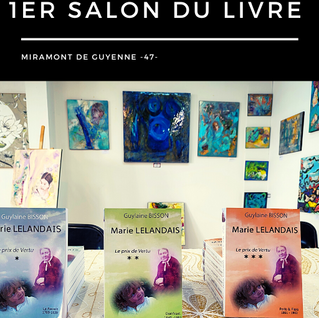 Rendez-vous pour mon 1er Salon du livre!