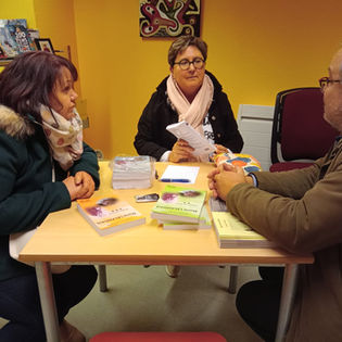 Dédicaces et interview dans l'Orne