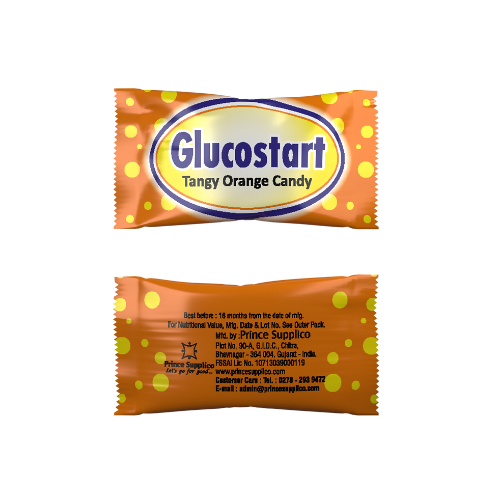 Thumbnail: Glucostart - Tangy Orange Candy