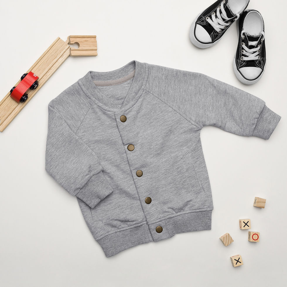 Miniatura: Bio-Bomberjacke für Babys