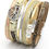 Thumbnail: Faux Leather Wrap Bracelet (1Pc)