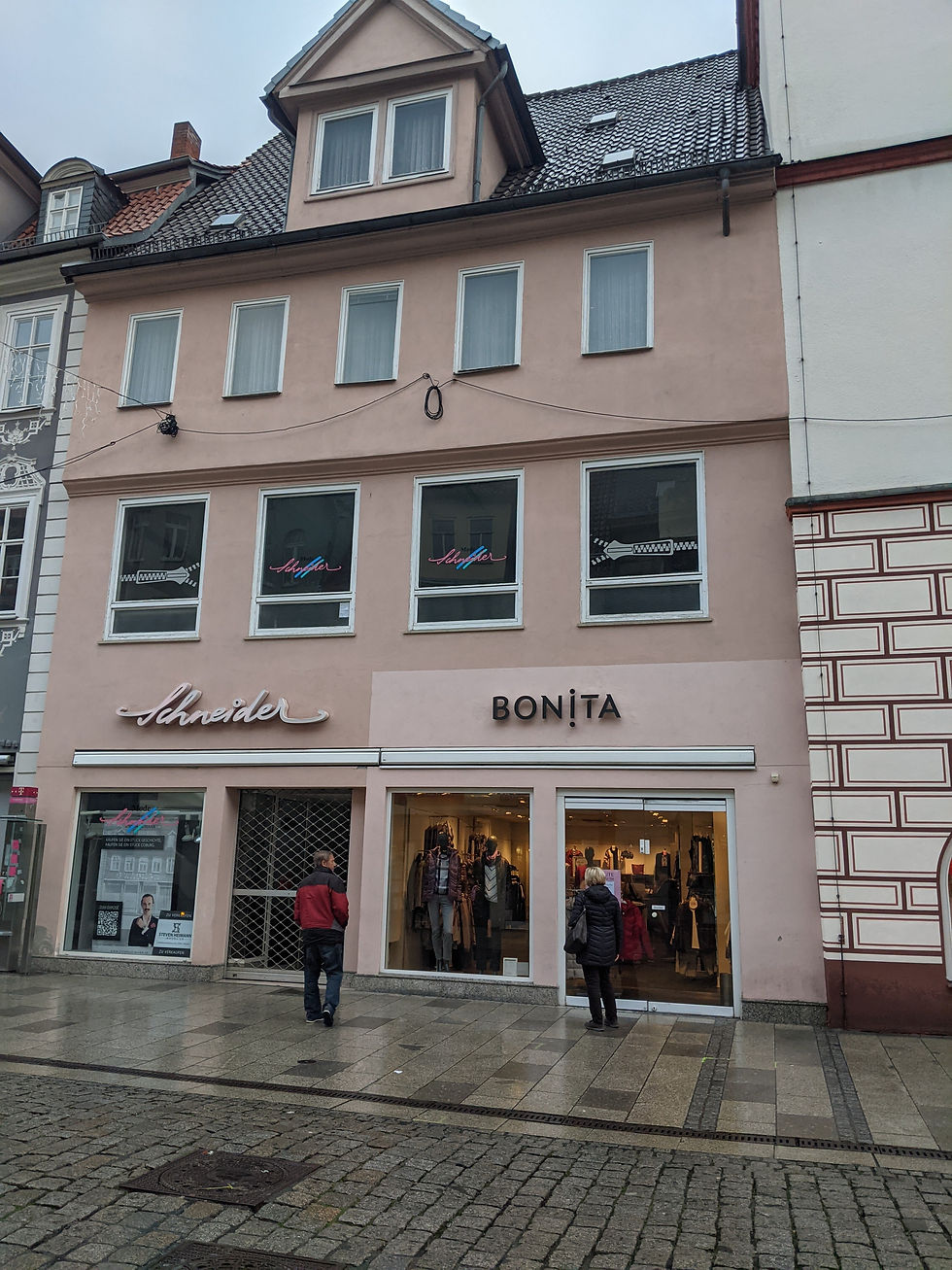 Alkan Family Former Linen Store, Coburg