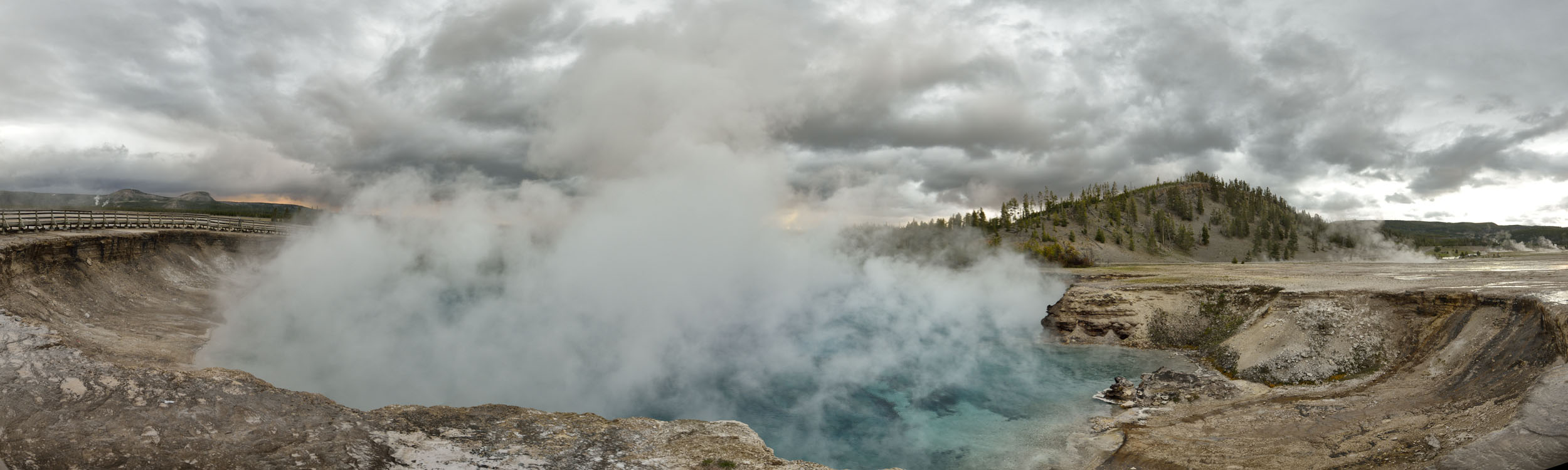 Excelsior Geyser Crater