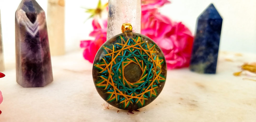 Powerful Orgonite, Balancing Chakra, Increases Creativity, 5G Protection