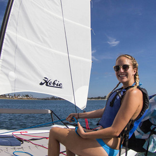 Sailing in Mission Bay, San Diego. Mission Bay Aquatic Center. San Diego Mission Bay sailing. San Diego Mission Bay Sailing. Fun waterfront Activity in Mission Bay. Mission Bay Sailing Activity for Large Groups