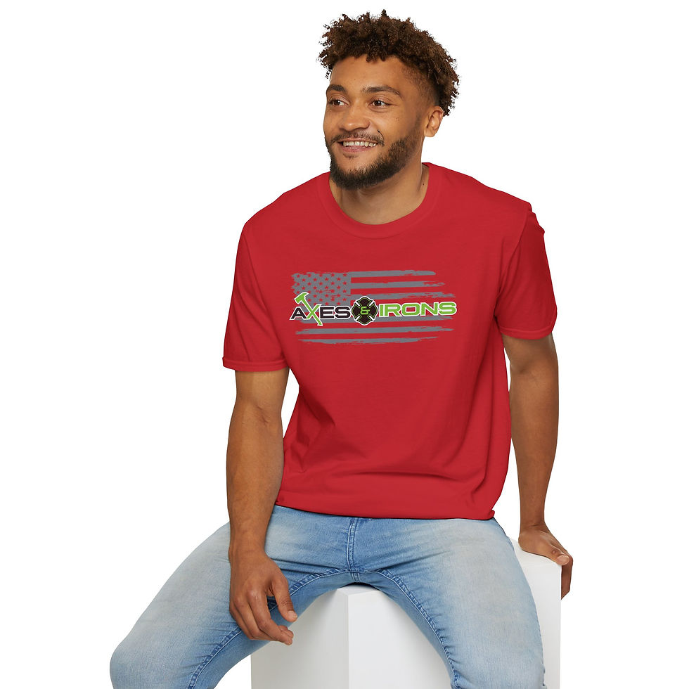 Thumbnail: Axes &  Irons - Unisex Softstyle T-Shirt