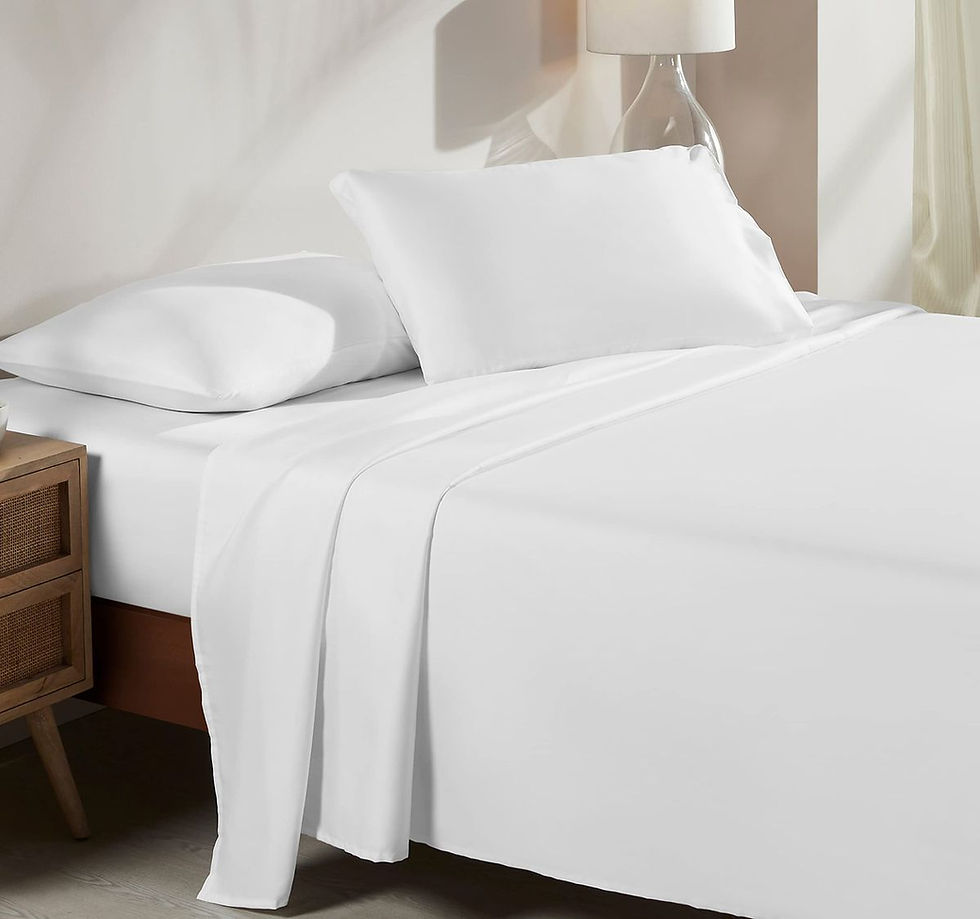 Plain Satin Bed Sheets