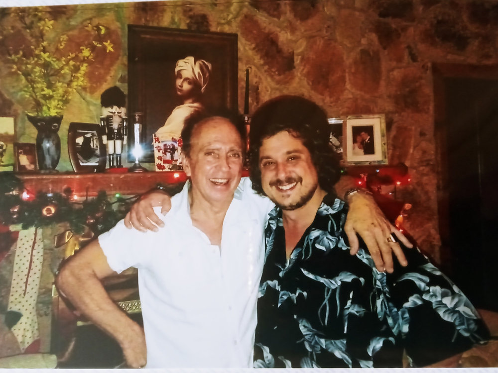 Pictured with mentor, editor, manager, author Ken Eulo