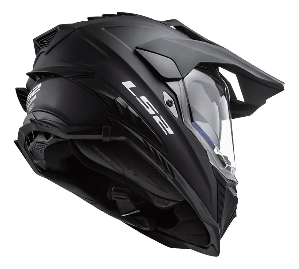 Miniatura: Casco LS2 Mx701 Explorer Matt Black