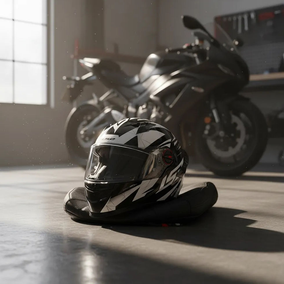 Miniatura: Casco Ls2 Ff816 Cosmos Draze White Black