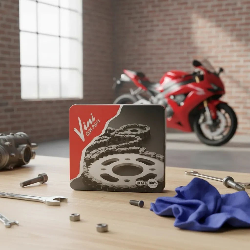 Kit Transmision Vini - Plato Piñon Cadena - Xr200