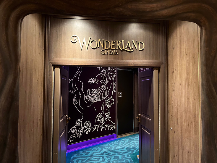 Disney Cruise Line Cinema on Disney Wish