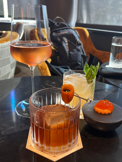 Drinks at EPCOT Geo-82 Lounge