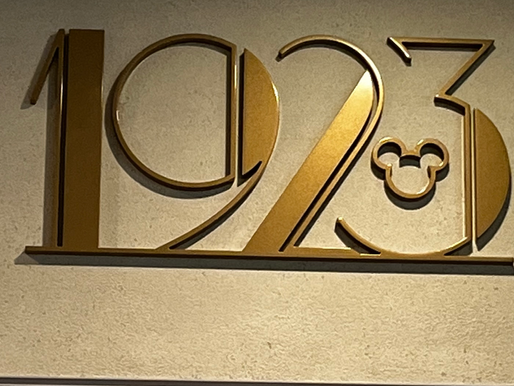 1923 Restaurant Disney Cruise: Classic Hollywood Dining at Sea Entrance Sign