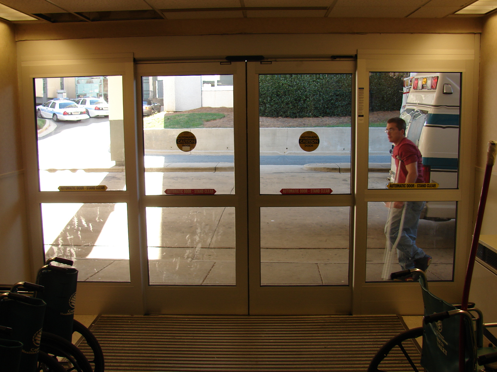 Emergency Room Sliding Doors