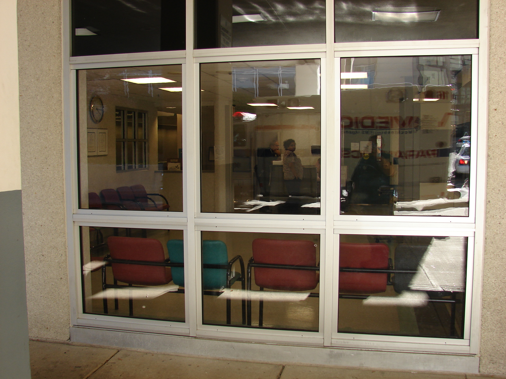 Emergency Room Lobby Windows