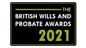 The British Wills & Probate Awards 2021 - Anglia Research and Fraser & Fraser shortlisted!
