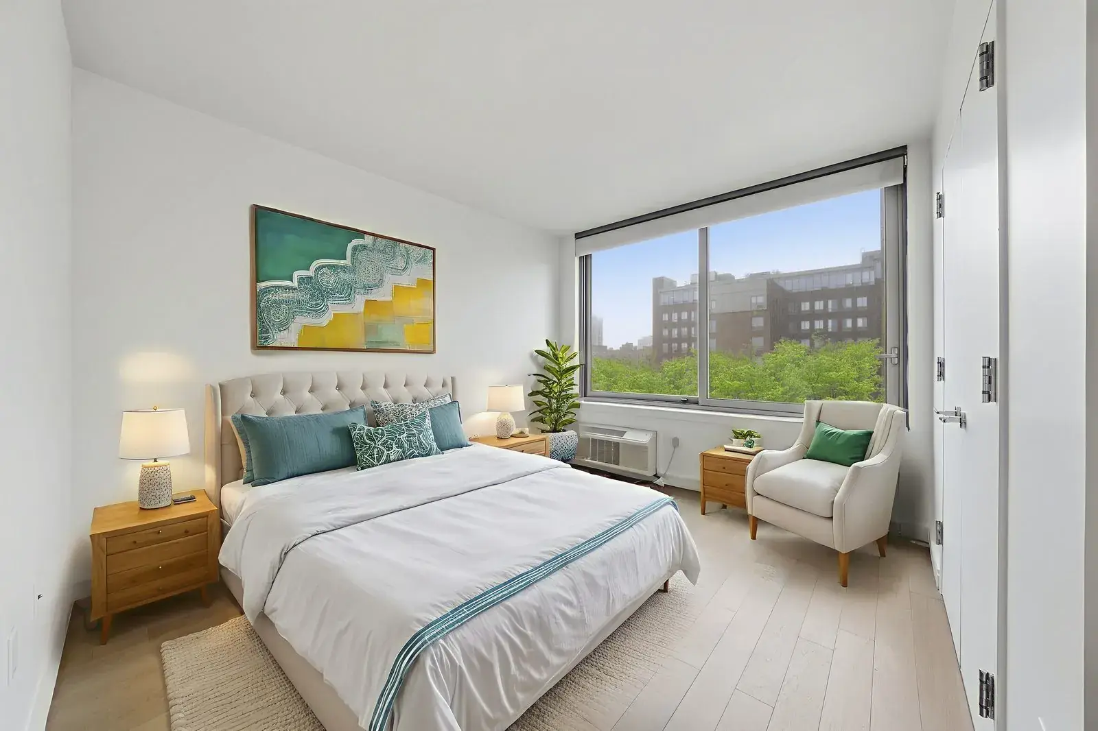 Virtual staging &ndash; bedroom