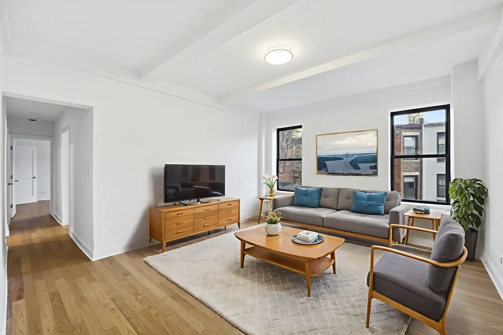 Virtual staging &ndash; living room