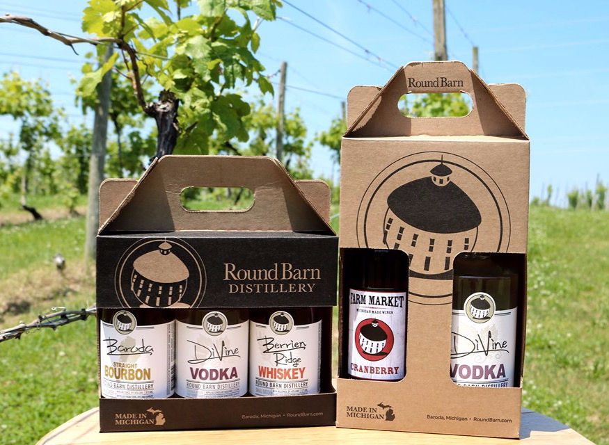 Round Barn Distillery Packaging