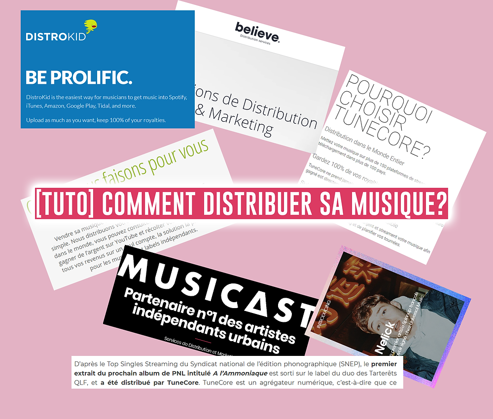 [TUTO] Comment distribuer sa musique sur les plateformes?