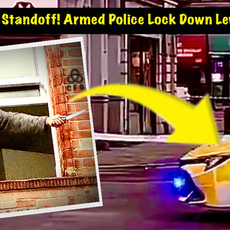 ARMED POLICE LOCKDOWN: Knife-Wielding Man in Tense Lewisham High Street Stand-Off!