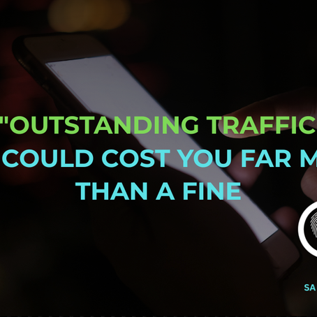 THAT "OUTSTANDING TRAFFIC FINE" SMS COULD COST YOU FAR MORE THAN A FINE