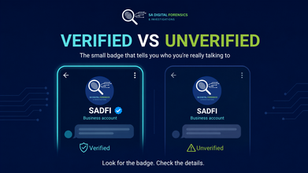 VERIFIED vs UNVERIFIED: THE SMALL BADGE THAT TELLS YOU EVERYTHING ABOUT WHO YOU'RE REALLY TALKING TO