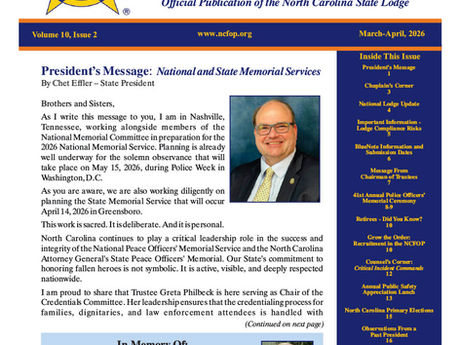 NC FOP BlueNote March / April 2026