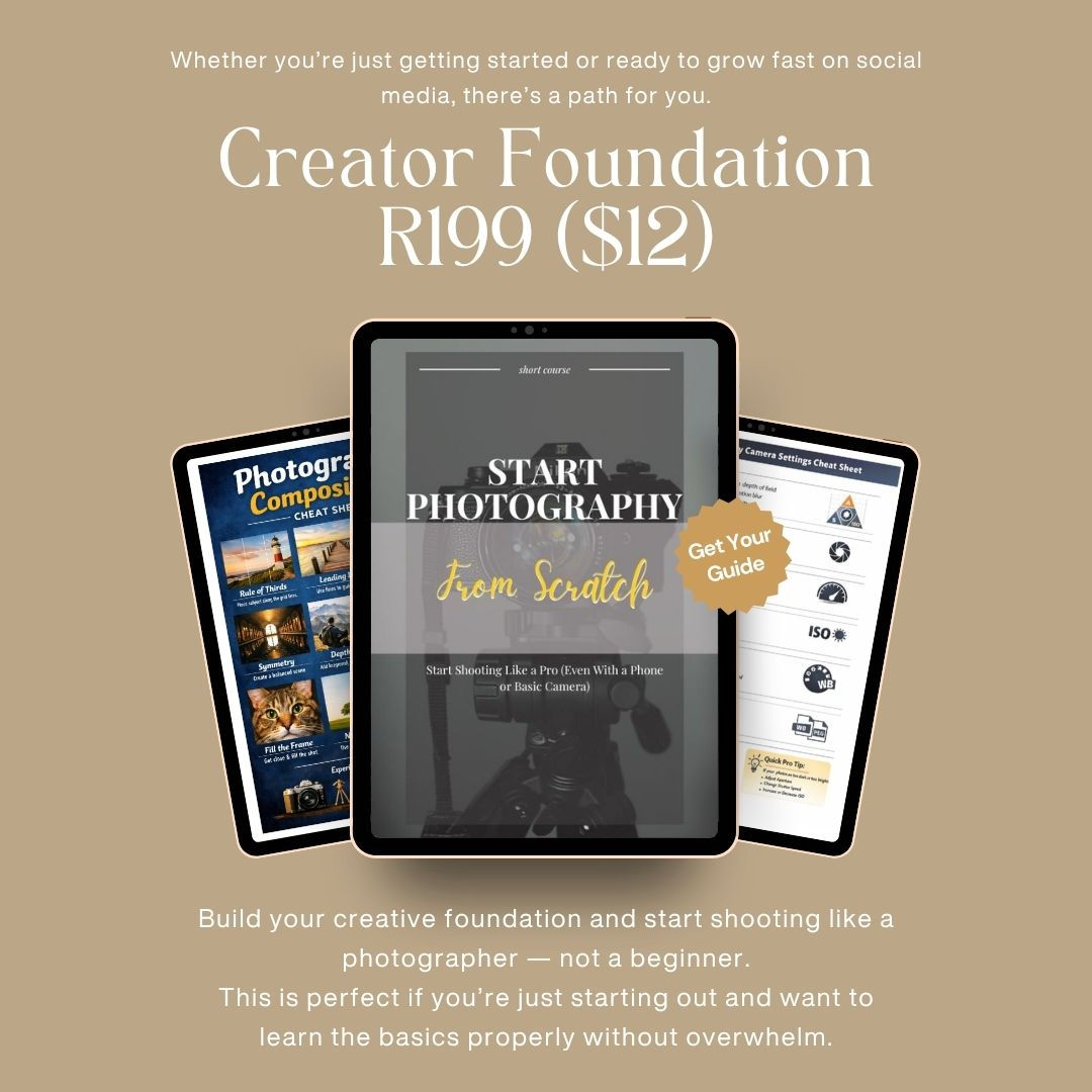 Creator Foundation R199 ($12)