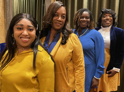 Delta Phi Sigma's newest sorors