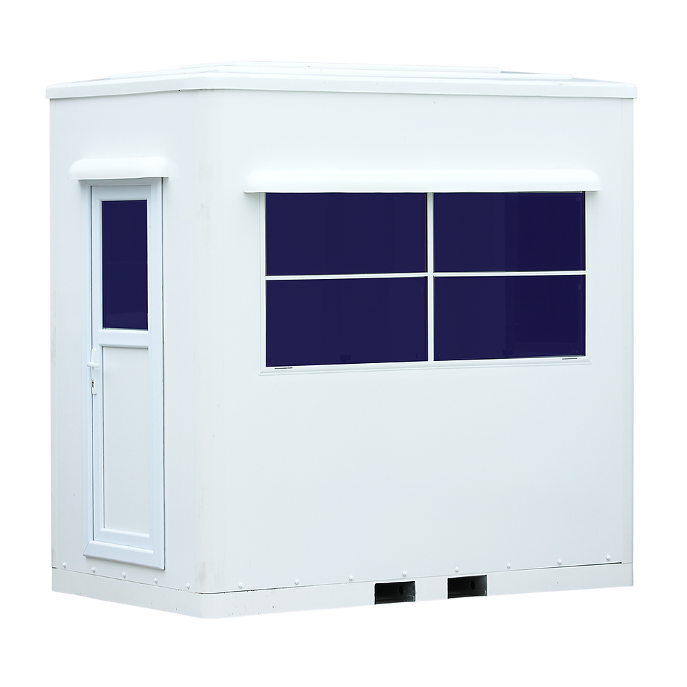 6.8 x 4.9ft Prefabricated Modular Shack | Security Booth | Sales Kiosk | Valet
