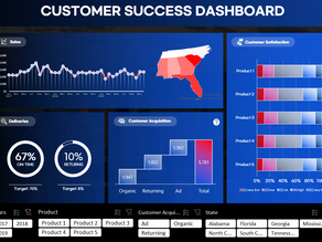 [Excel] Customer Success Analysis and Visualization