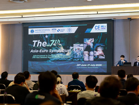 7th Asia-Euro Symposium on TMJ Concludes Successfully in Bangkok