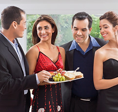 People at Fancy Event
