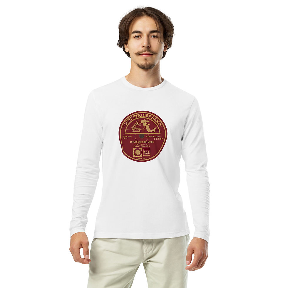 Thumbnail: Surf Strider Record Long Sleeve Fitted Crew