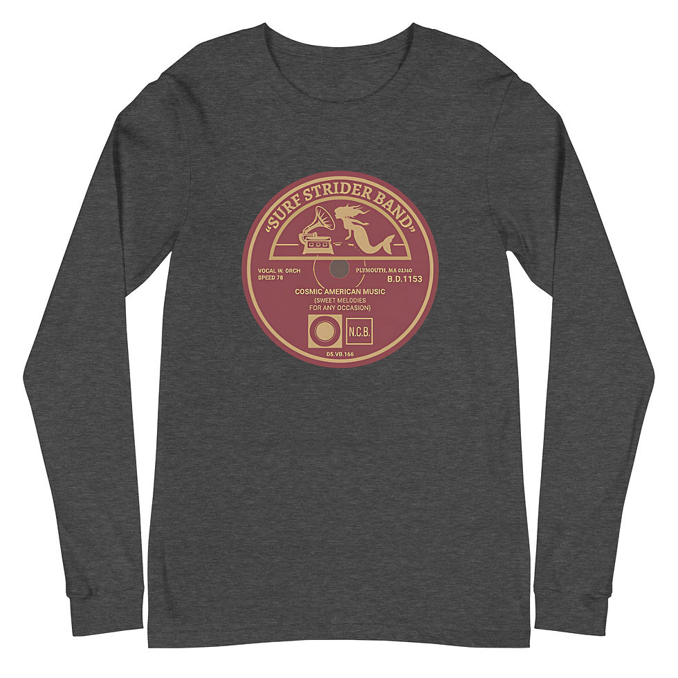Thumbnail: Surf Strider Record Unisex Long Sleeve Tee
