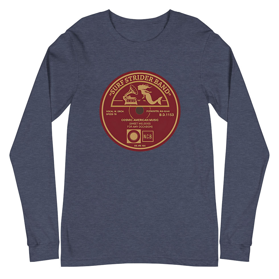 Thumbnail: Surf Strider Record Unisex Long Sleeve Tee